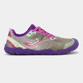 JOMA - Tundra Junior 2624 Gris Violet - Chaussures barefoot pour enfants/adolescents pour le plein air et le trail