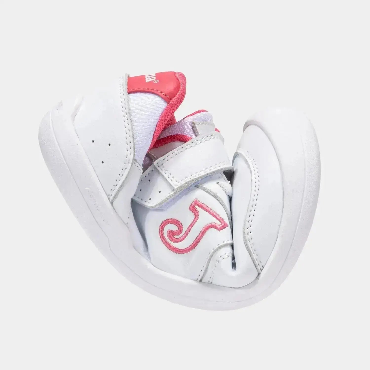JOMA - Vela Junior Blanco & Rosa - Zapatillas colegiales barefoot infantiles