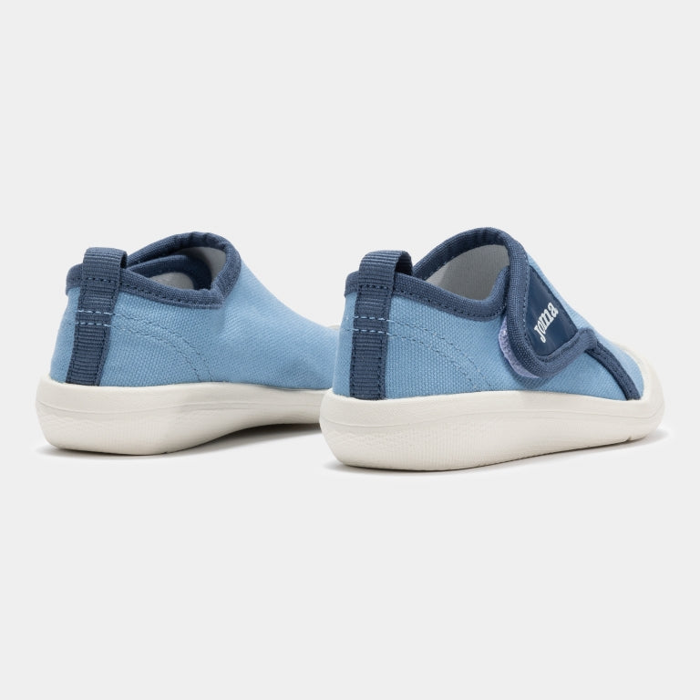 Joma - Nen Jr Azul - Lonetas respetuosas primeros pasos-Joma-Cacles Barefoot-Tienda de calzado barefoot respetuoso minimalista