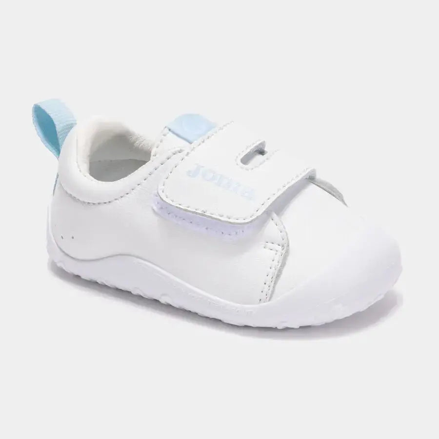 Joma - Teddy Baby Blanco & Azul - Zapatillas respetuosas de primeros pasos