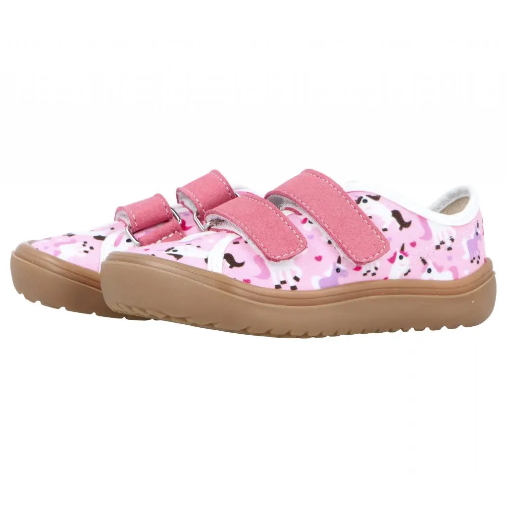 Jonap - Moon Unicorn - Lonetas barefoot infantiles con estampado de unicornio