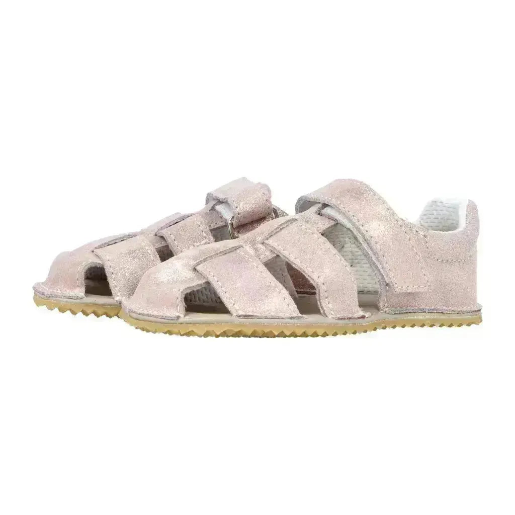 Jonap - Zula Bronze - Sandalias barefoot infantiles rosa