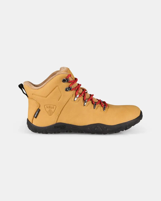 Kilpi Bare High WP-U Beige - Botas Barefoot para Senderismo Impermeables