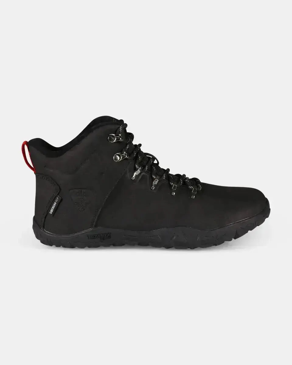 Kilpi Bare High WP-U Black - Botas Barefoot para Senderismo Unisex Impermeables