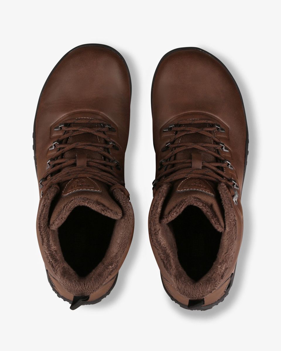 Kilpi - Bare High WP-U Brown - Botas Barefoot para Hiking y Montaña-Kilpi-Cacles Barefoot-Tienda de calzado barefoot respetuoso minimalista