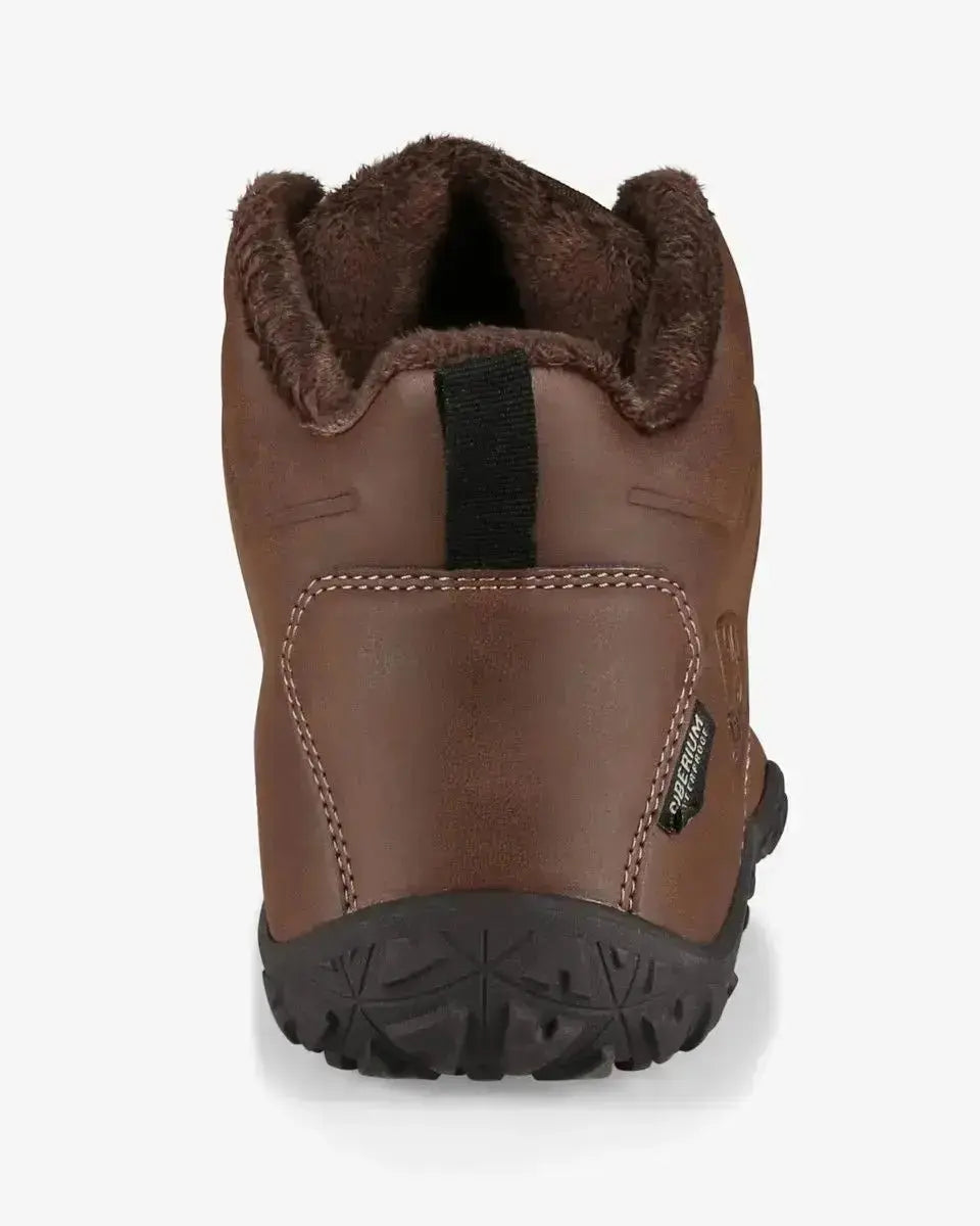 Kilpi Bare High WP-U Brown - Botas Barefoot para Senderismo Unisex Impermeables