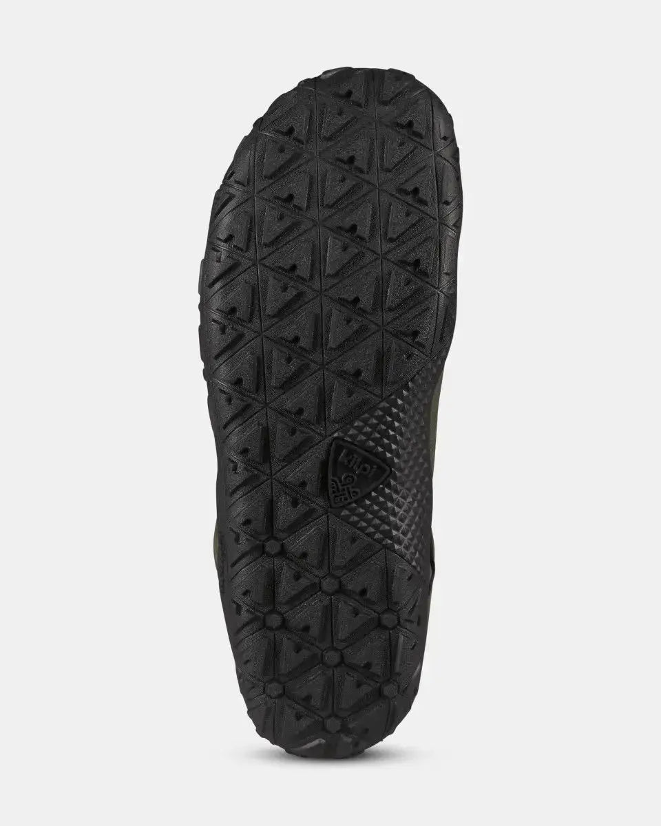 Kilpi Bare High WP-U Dark Green - Botas Barefoot para Senderismo Impermeables