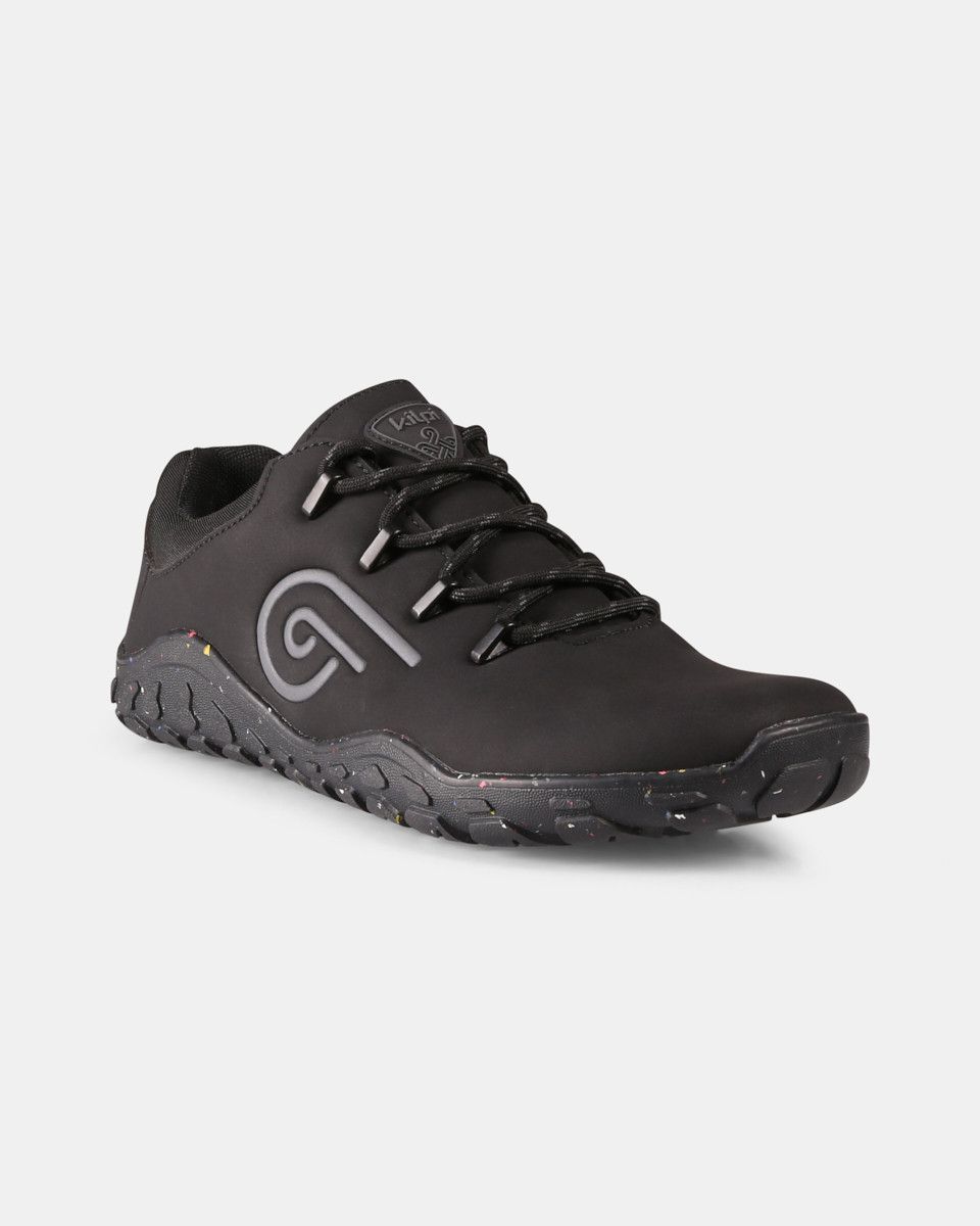 Kilpi - Barelo Low-U Black - Zapatillas Barefoot para Senderismo