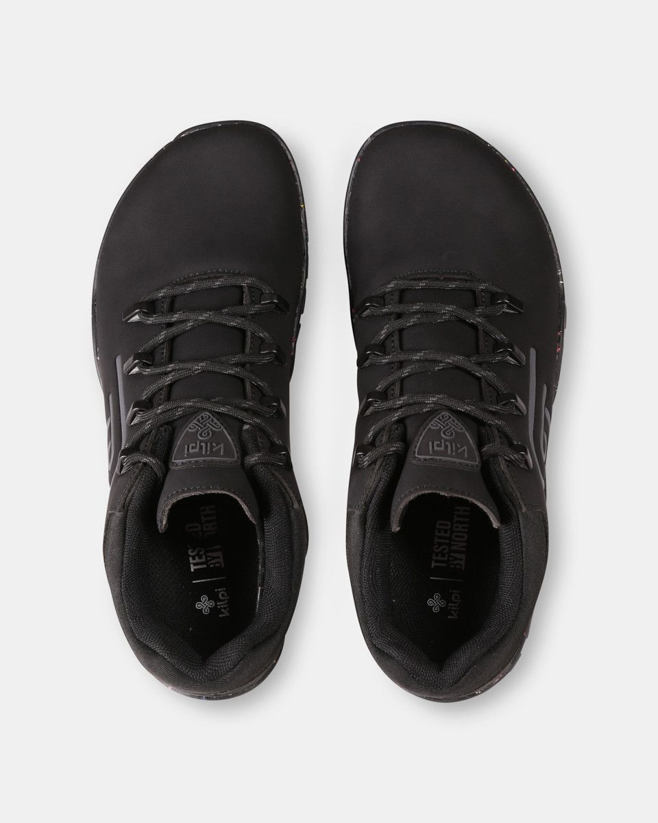 Kilpi - Barelo Low-U Black - Zapatillas Barefoot para Senderismo