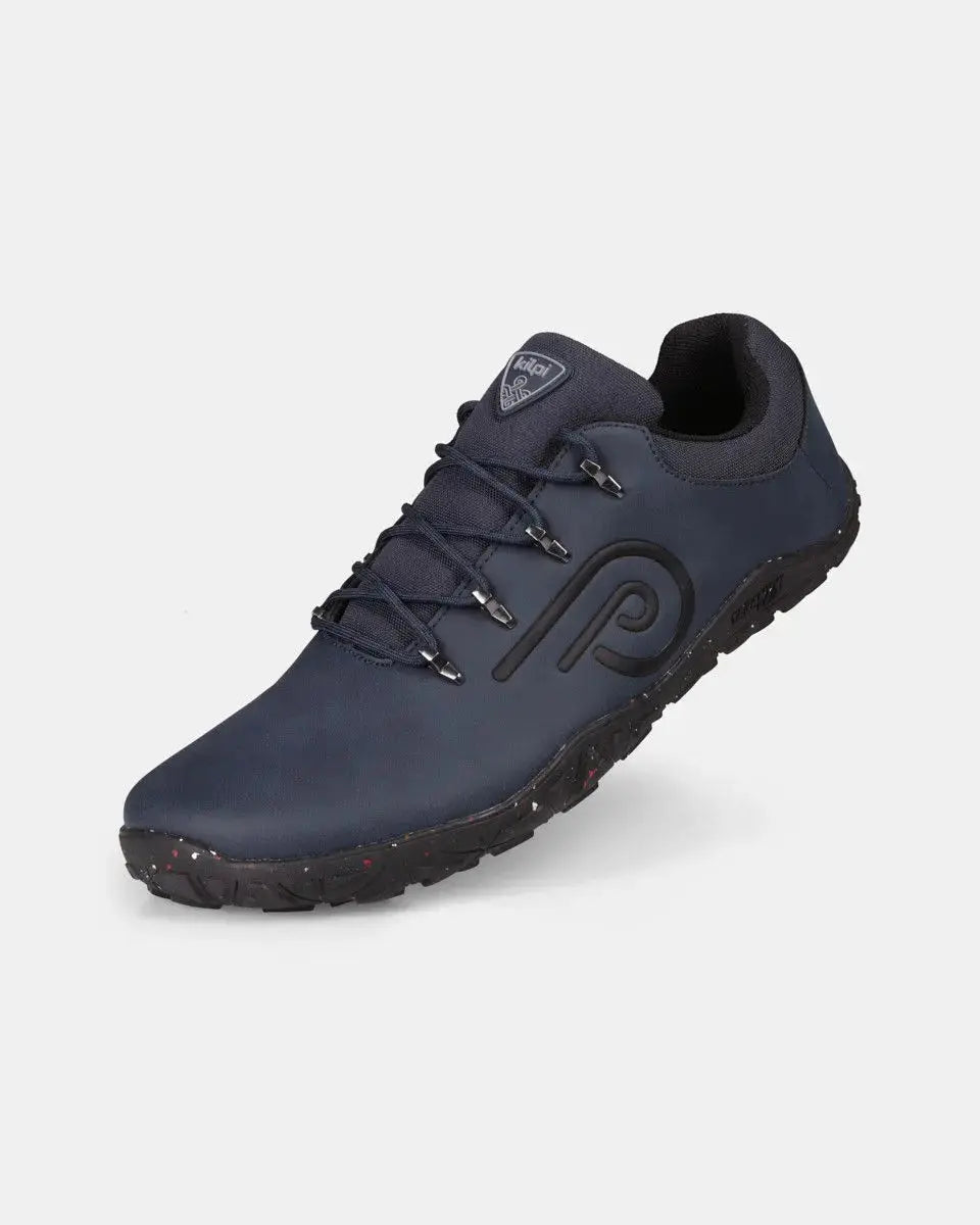 Kilpi Barelo Low-U Dark Blue - Zapatillas Barefoot para Senderismo