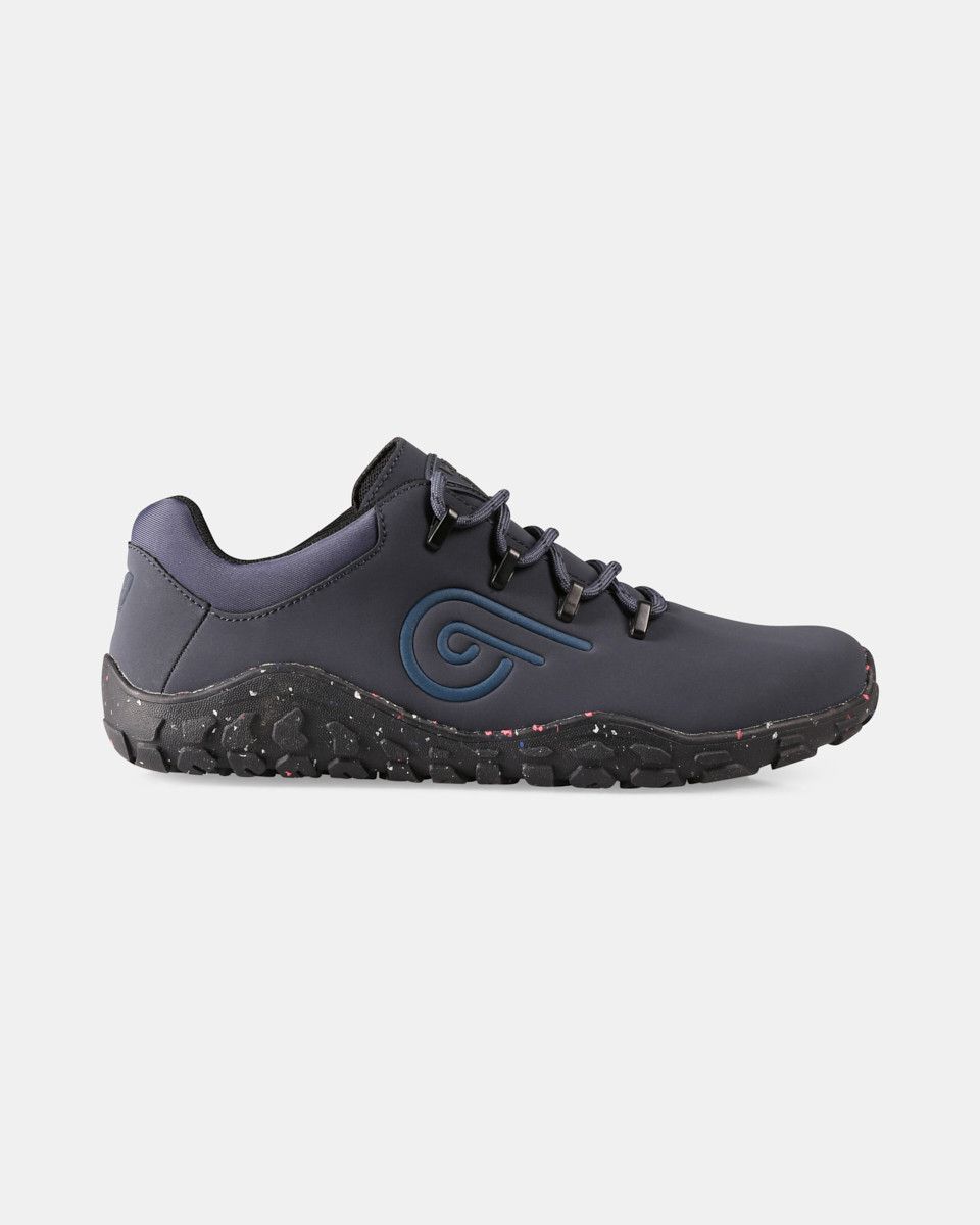 Kilpi - Barelo Low-U Dark Blue - Zapatillas Barefoot para Senderismo