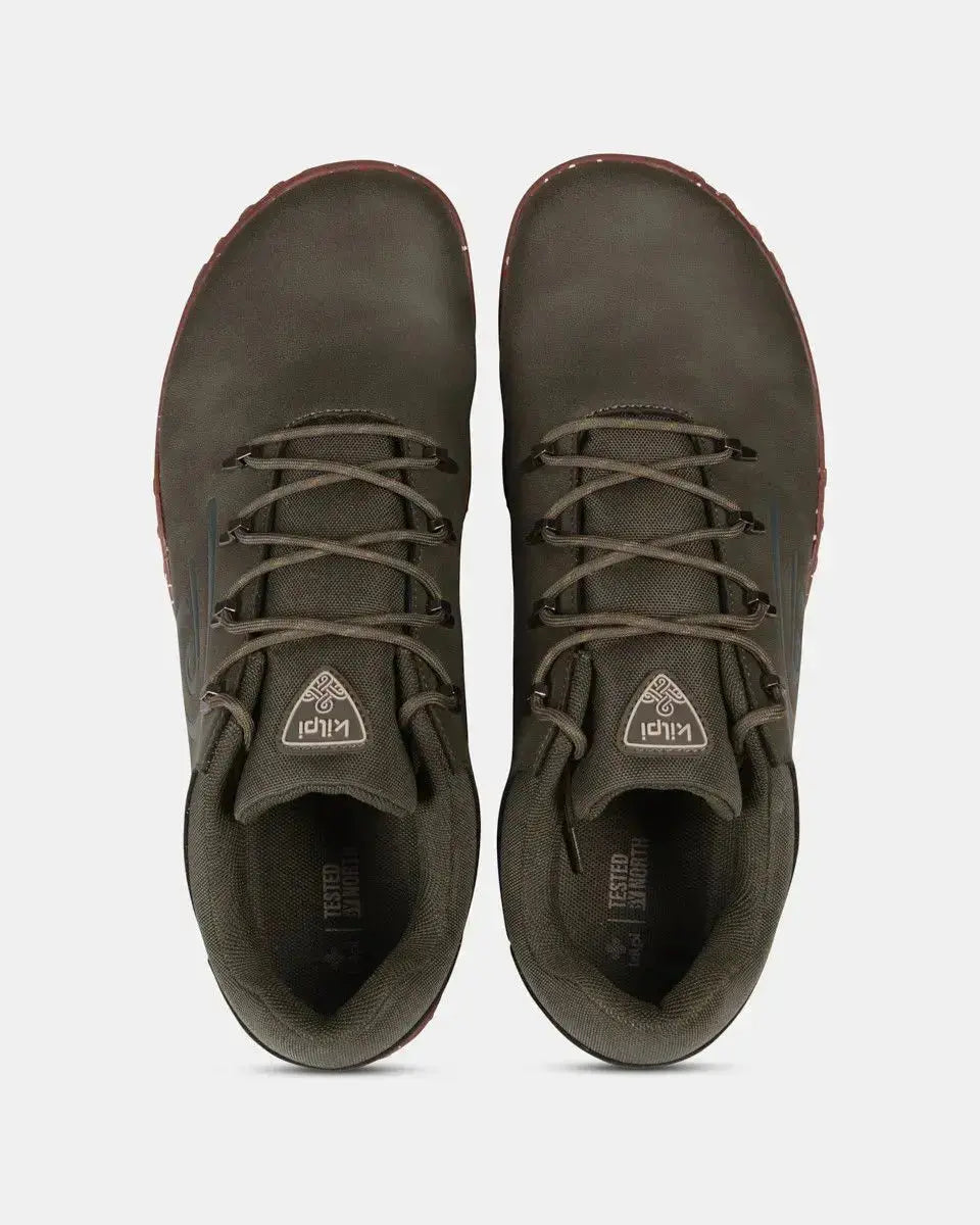 Kilpi Barelo Low-U Green - Chaussures Barefoot pour la randonnée