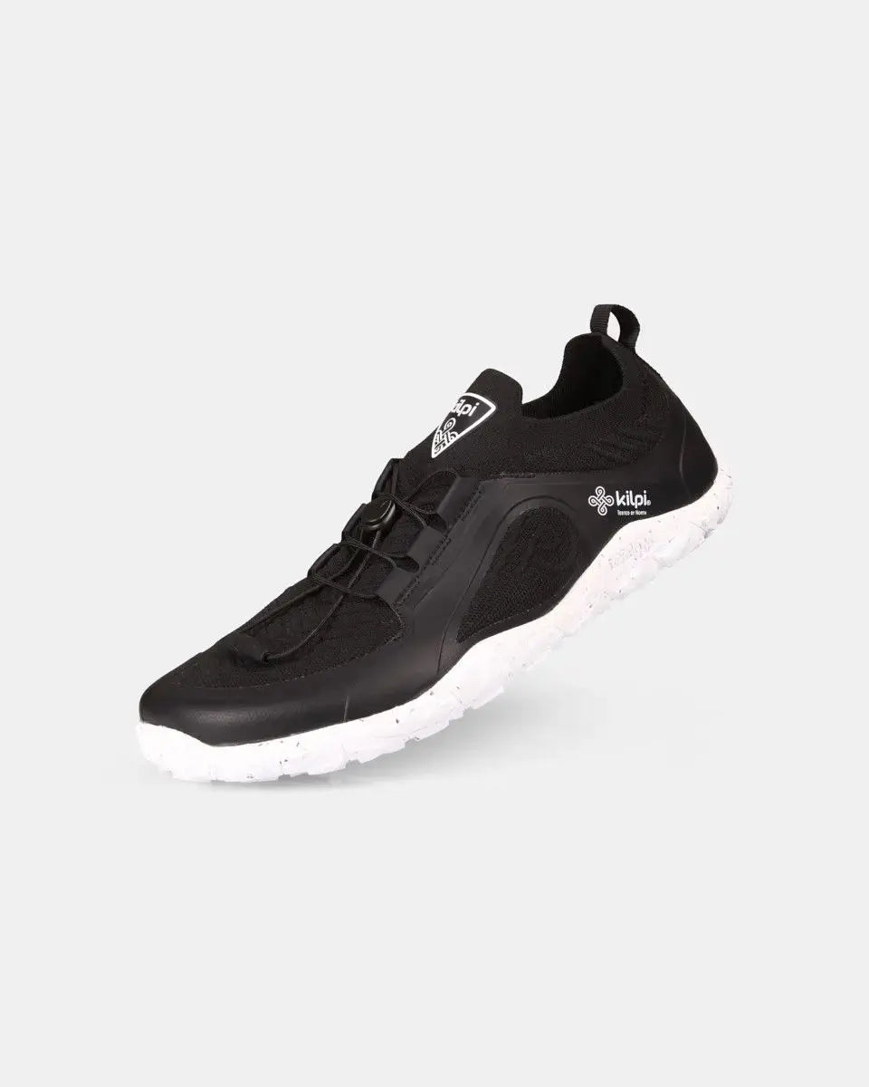 Kilpi Step Low-U Black - Deportivas Barefoot Ligeras para Senderismo