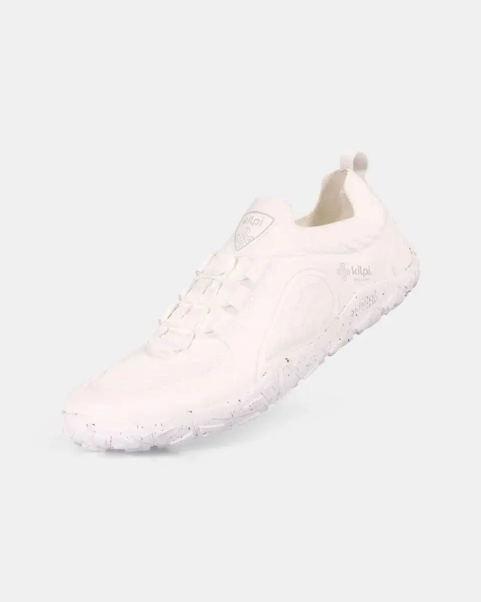 Kilpi Step Low-U White - Chaussures Barefoot légères pour la randonnée