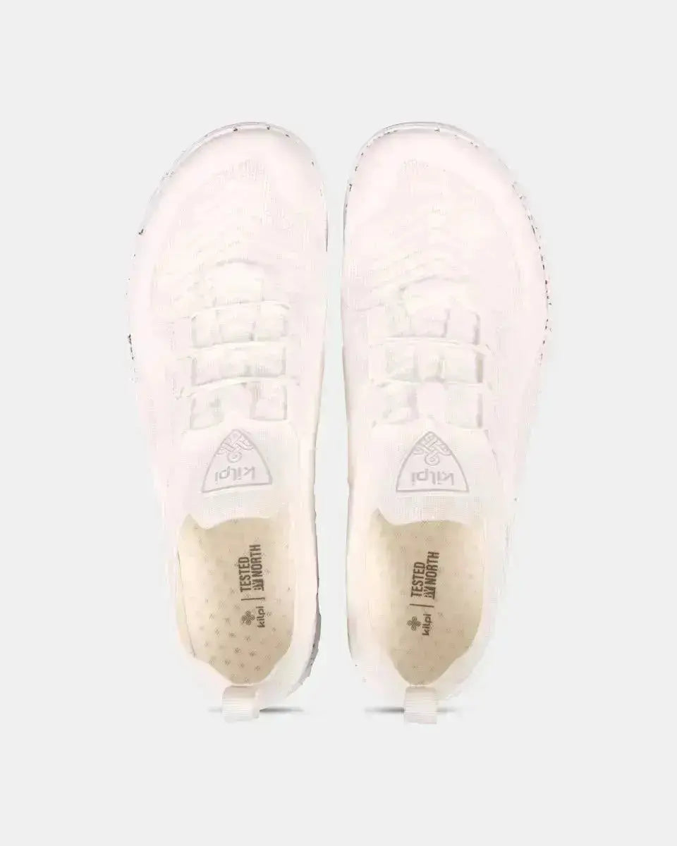Kilpi Step Low-U White - Zapatillas Barefoot Ligeras para Senderismo unisex