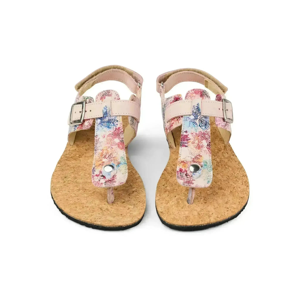 Koel - Ariana Napa Fantasy - sandalias barefoot de dedo rosas para mujer