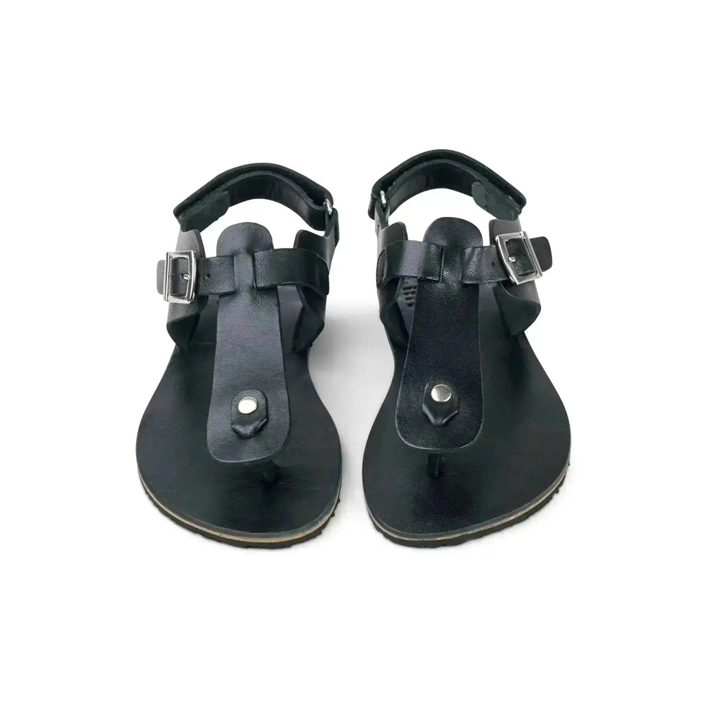 Koel - Ariata Napa Black - Sandalias barefoot de dedo negras para mujer