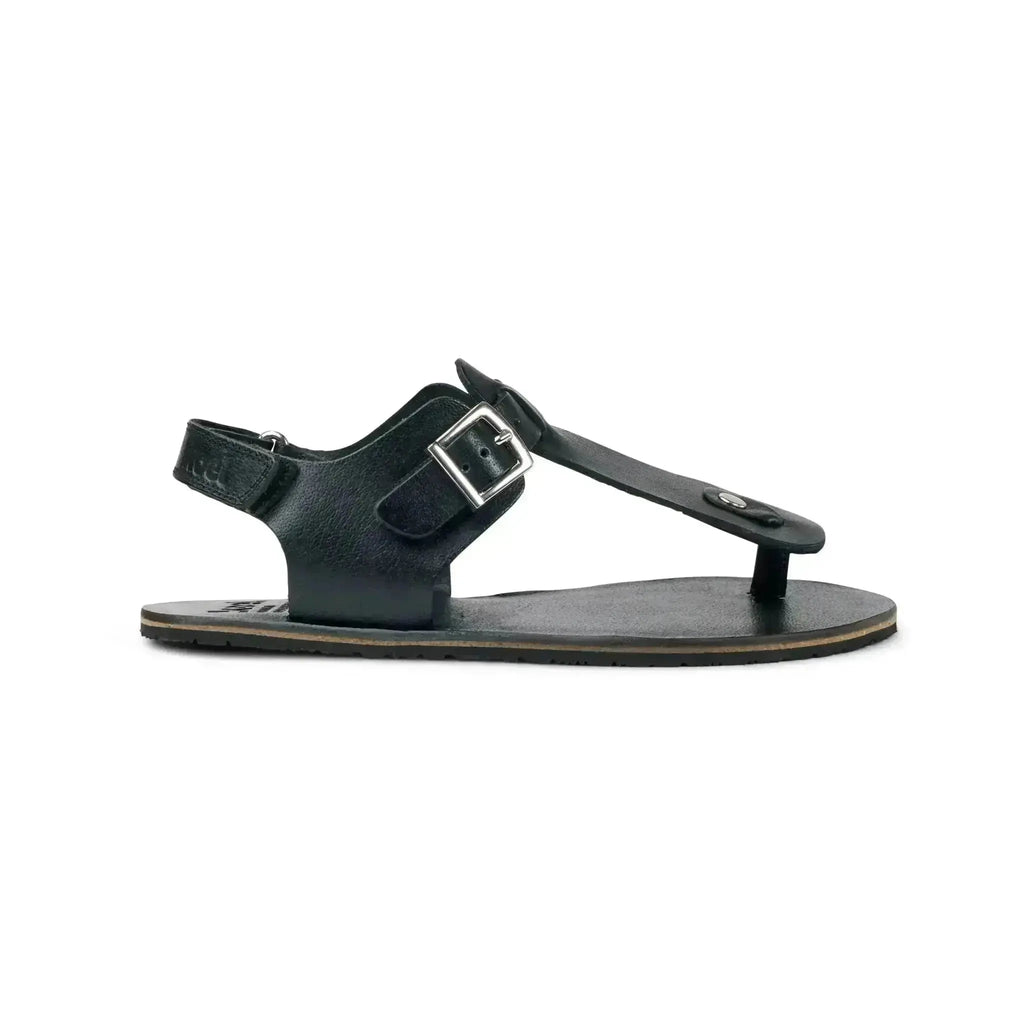 Koel - Ariata Napa Black - Sandalias barefoot de dedo negras para mujer