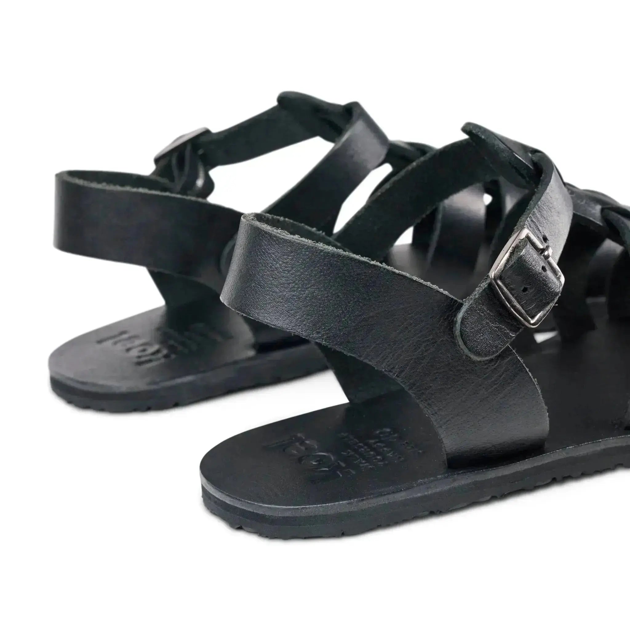Koel - Athena Napa Black - Sandalias romanas barefoot
