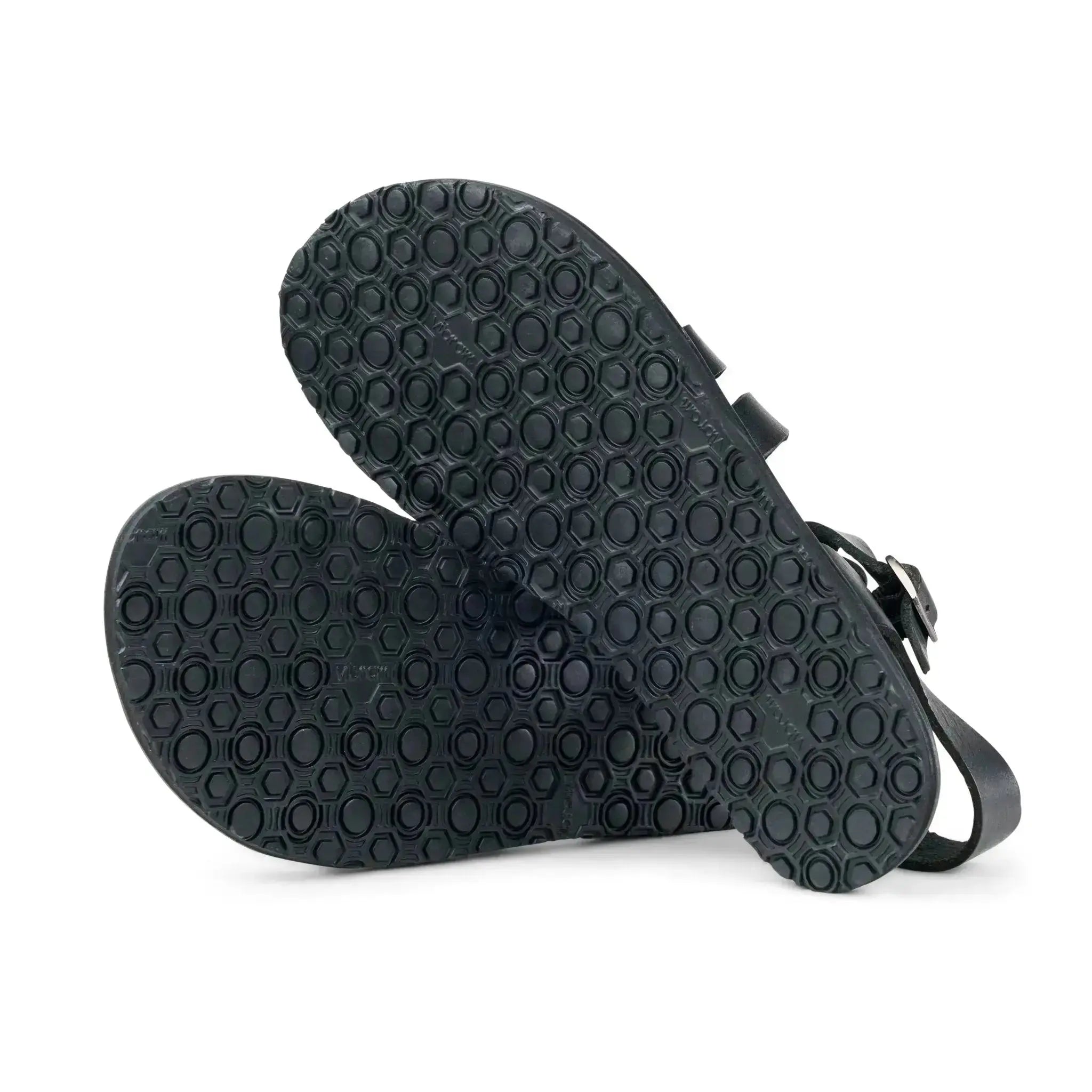 Koel - Athena Napa Black - Sandalias romanas barefoot