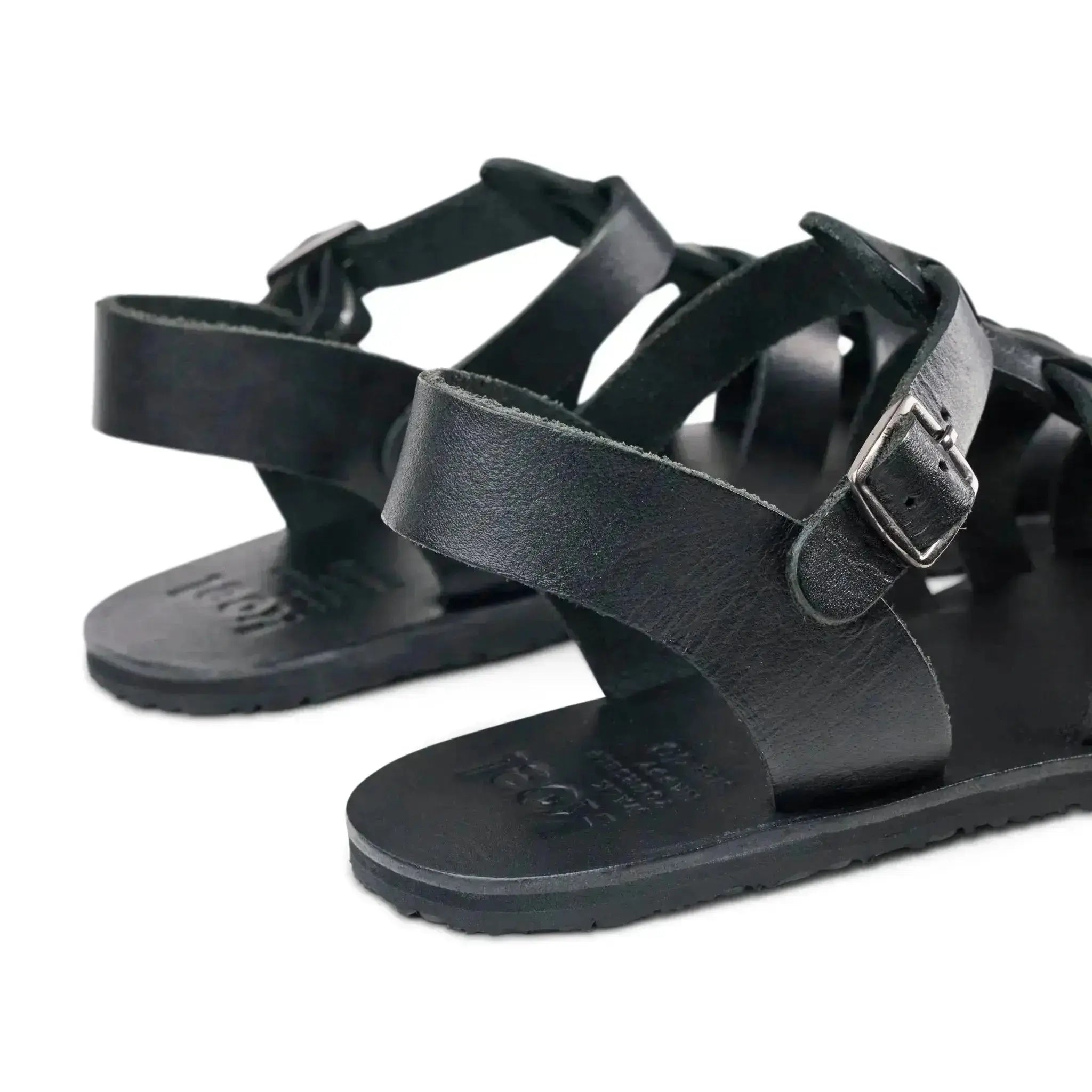 Koel - Athena Napa Black - Sandalias romanas barefoot