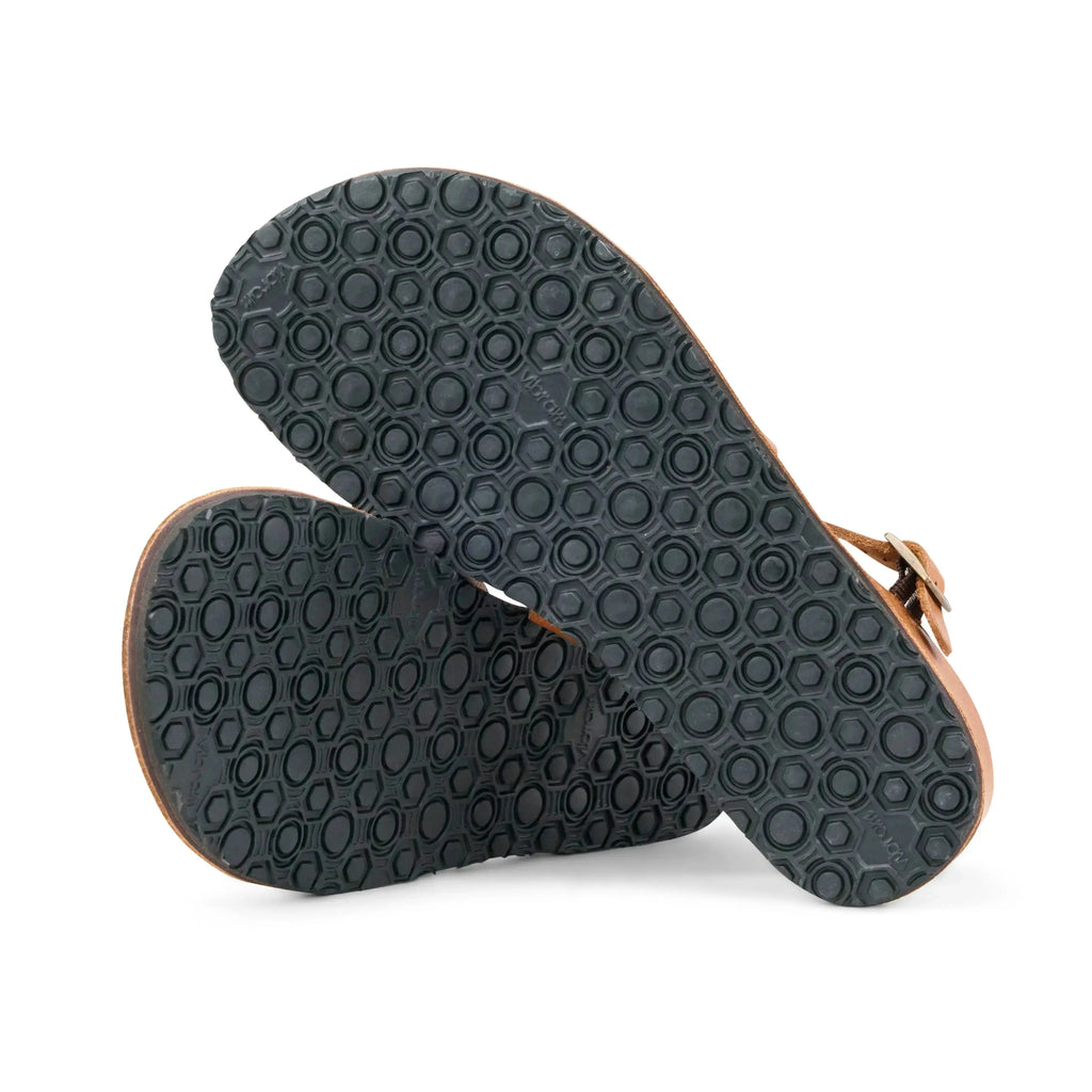 Koel - Athena Napa Honey - Sandalias romanas barefoot miel para mujer