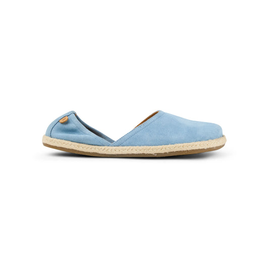Koel - Cloe Suede Celeste - Alpargatas barefoot