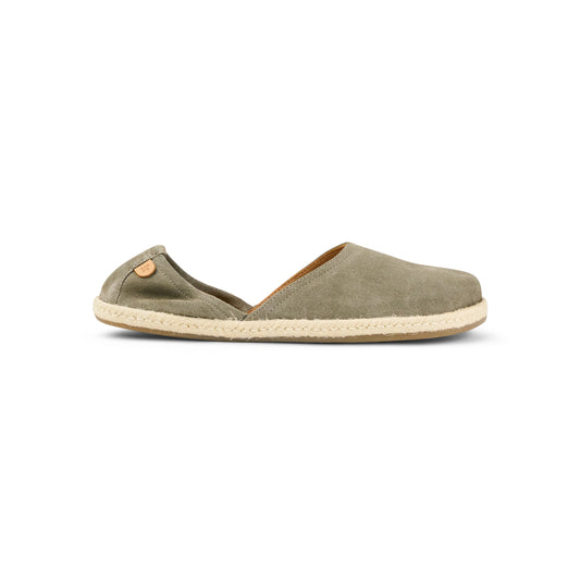 Koel - Cloe Suede Olive - Alpargatas barefoot