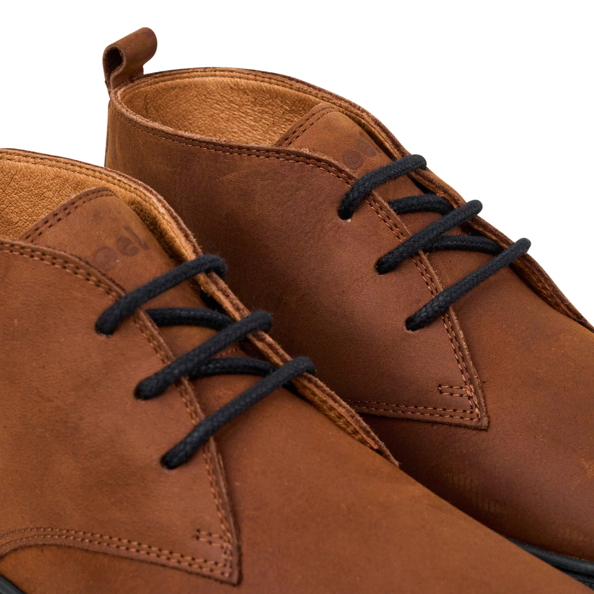 Koel Fea Hydro Chocolate - Botines barefoot de cuero hdrófugo unisex marrones  Cacles Barefoot