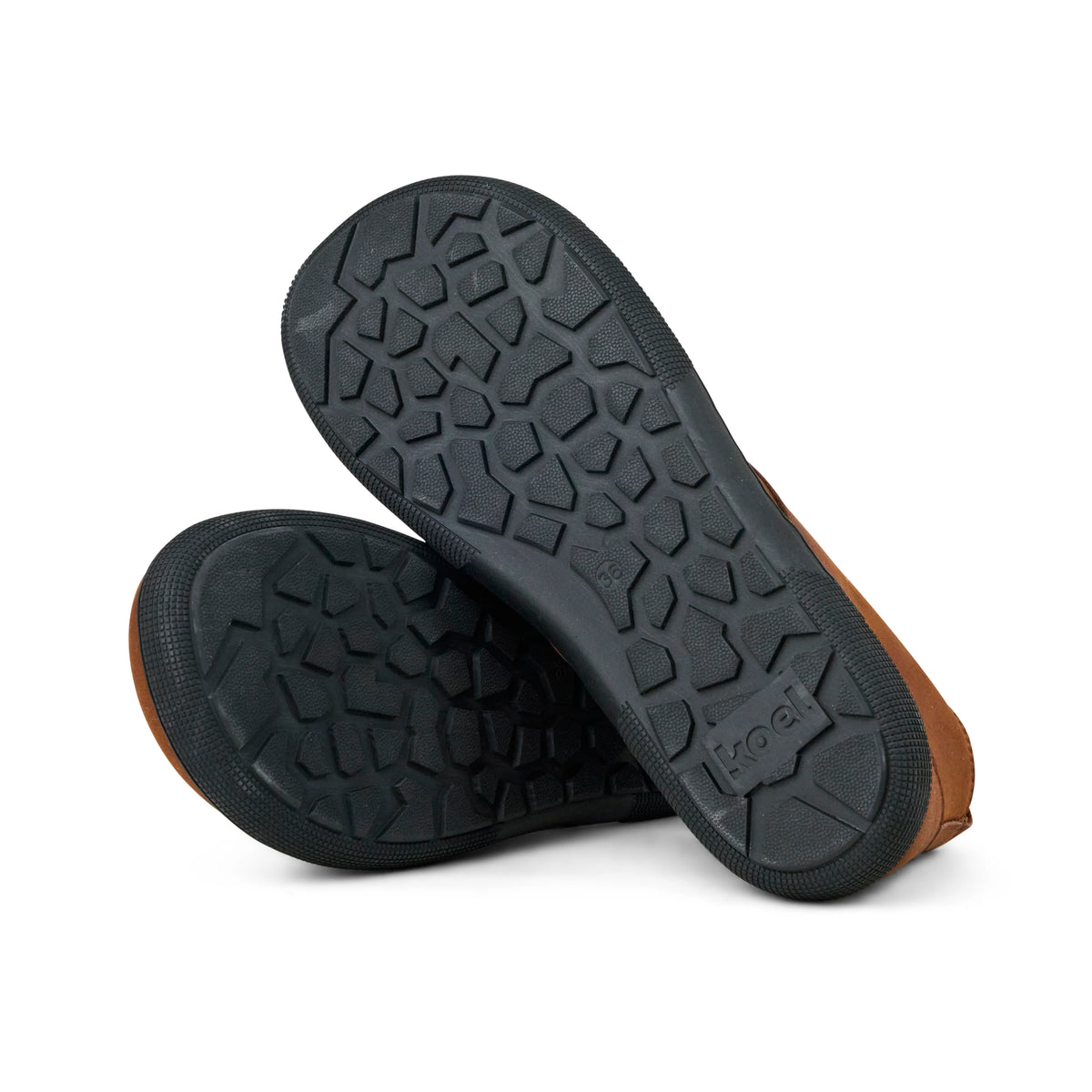 Koel Fea Hydro Chocolate - Botines barefoot de cuero hdrófugo unisex marrones  Cacles Barefoot