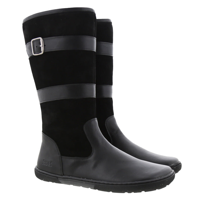 Koel - Felicia Hydro Black - Botas barefoot-Koel-Cacles Barefoot-Tienda de calzado barefoot respetuoso minimalista