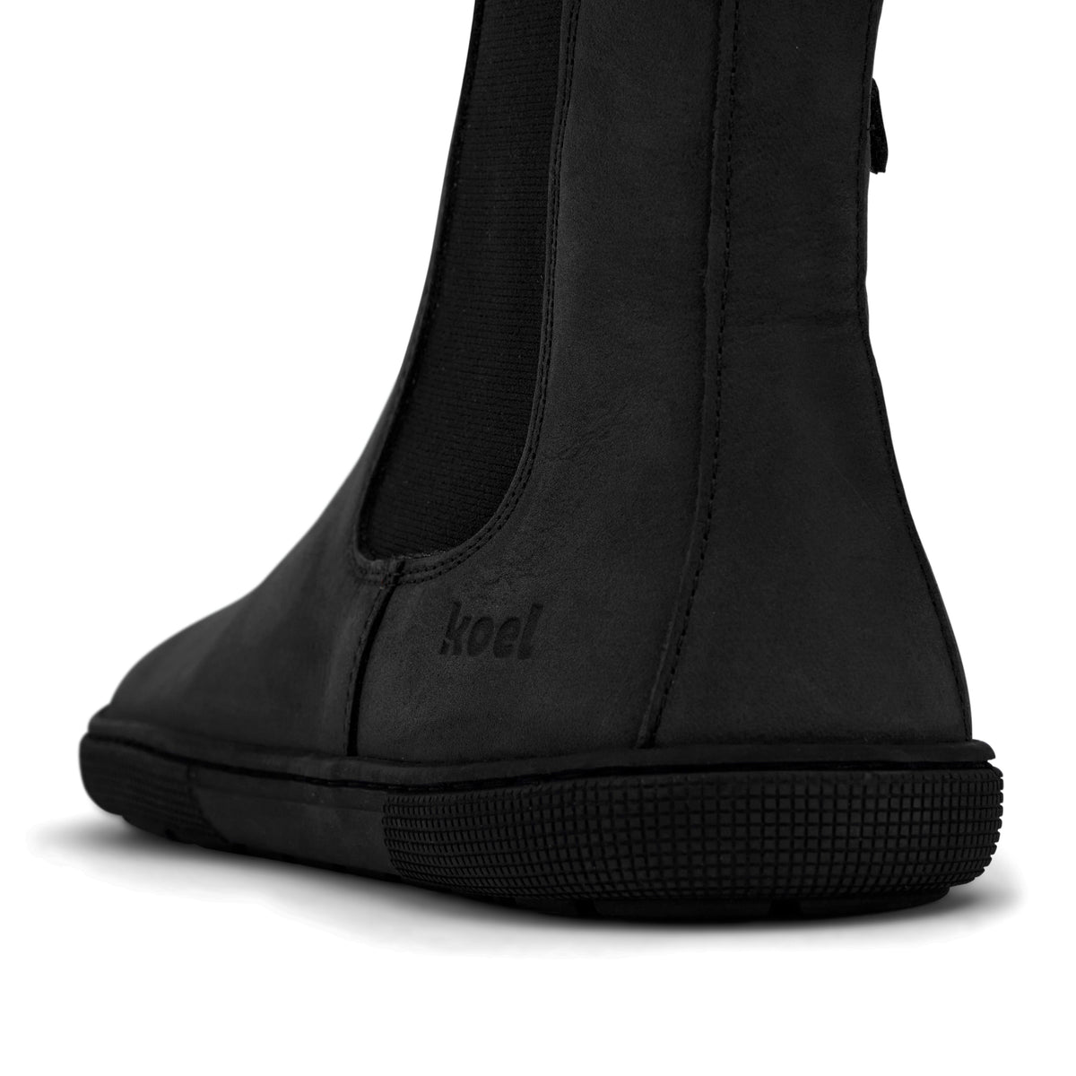 Koel Filas Hydro Black - Botines Chelsea barefoot para mujer negros
