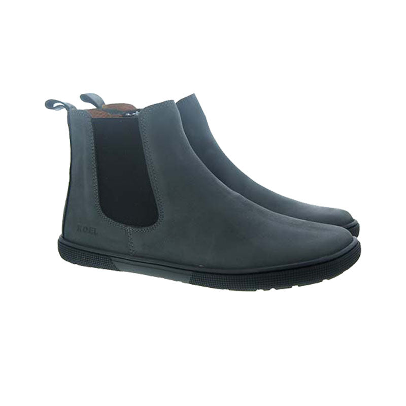 Koel - Filas Merino Dark Grey - Botines chelsea barefoot-Koel-Cacles Barefoot-Tienda de calzado barefoot respetuoso minimalista