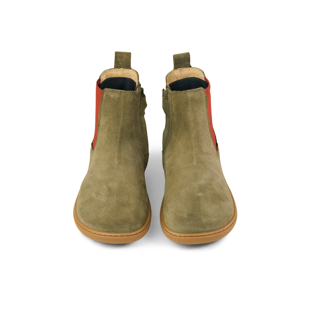 Koel - Filas Suede Truffle - Bottines Chelsea barefoot unisexe en daim