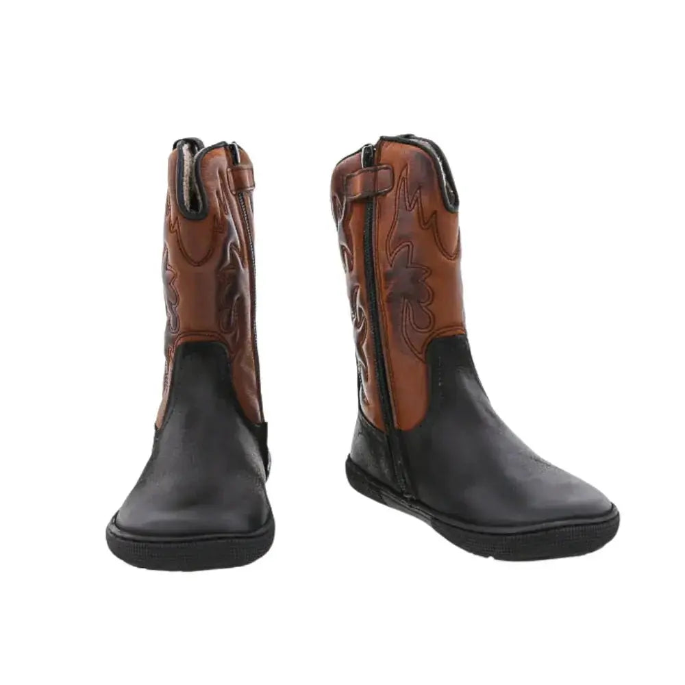 Koel - Fiona Felt - Botas vaqueras barefoot marrón