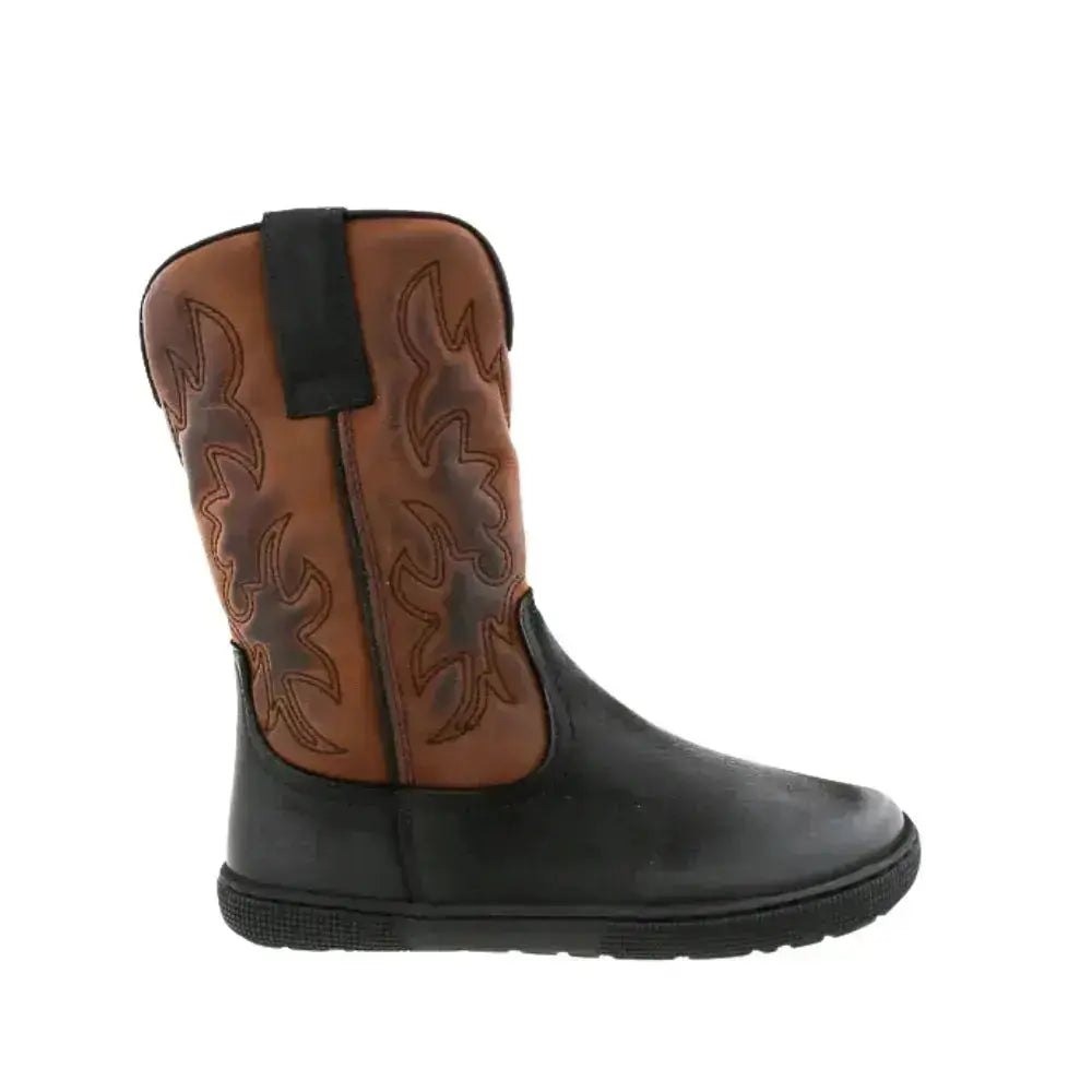 Koel - Fiona Felt - Botas vaqueras barefoot marrones para mujer