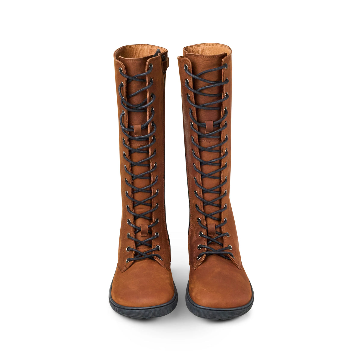 Koel Flora Hydro Chocolate - Botas altas barefoot para mujer marrones  Cacles Barefoot