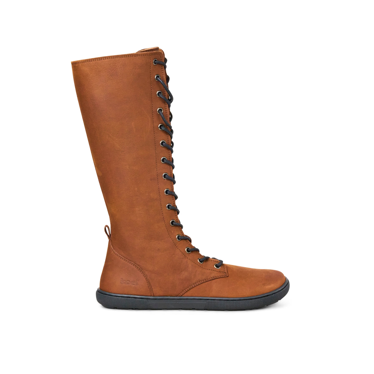 Koel Flora Hydro Chocolate - Botas altas barefoot para mujer marrones  Cacles Barefoot