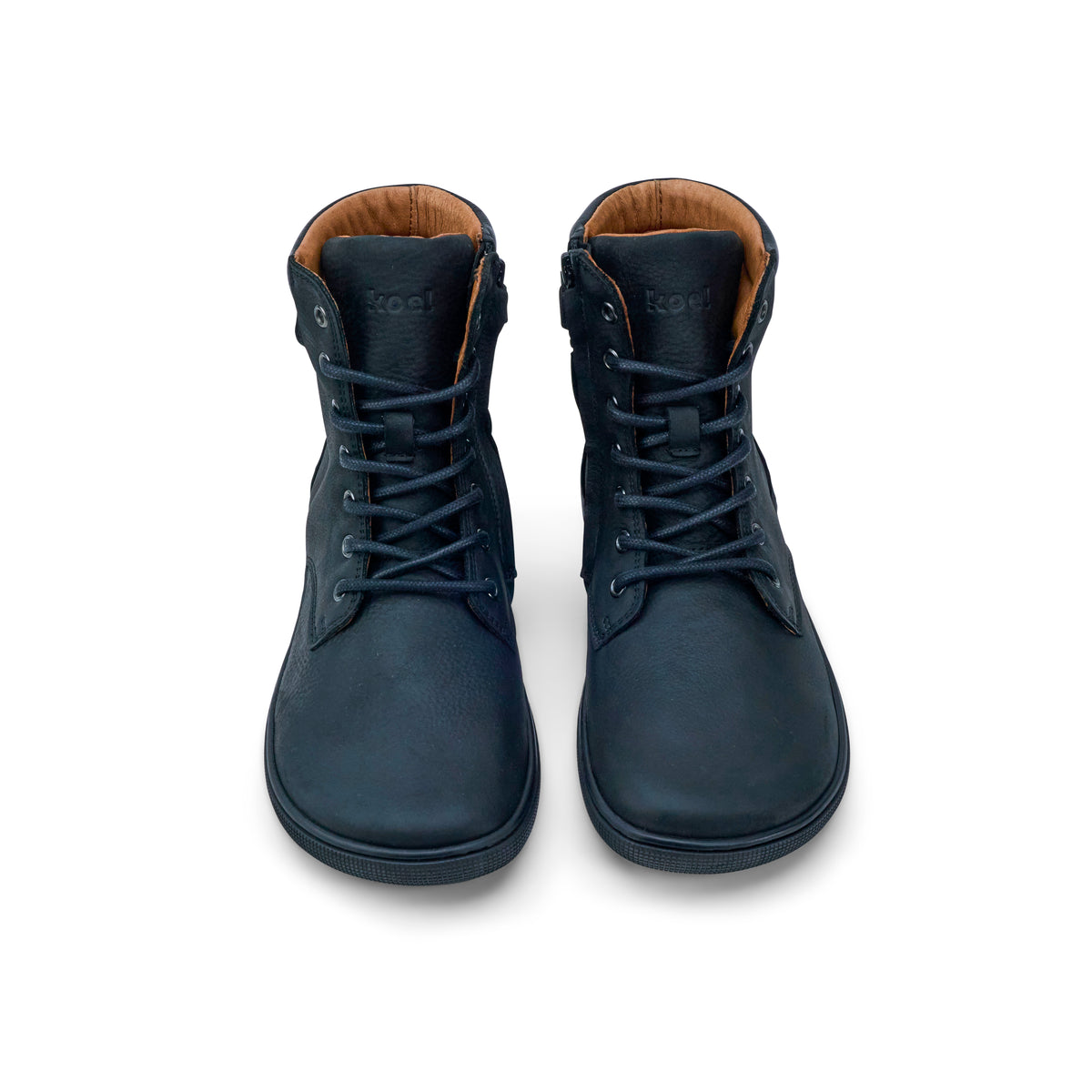 Koel Florence Hydro Black - Botas barefoot otoñales unisex negras  Cacles Barefoot