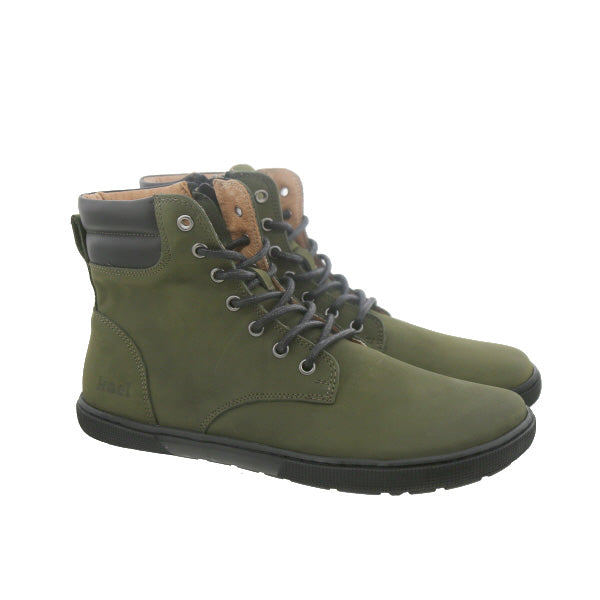 Koel - Florence Hydro Khaki - Botas Barefoot-Koel-Cacles Barefoot-Tienda de calzado barefoot respetuoso minimalista