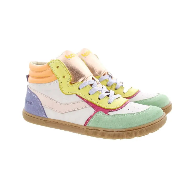 Koel - Florita Green - Deportivas retro de caña alta