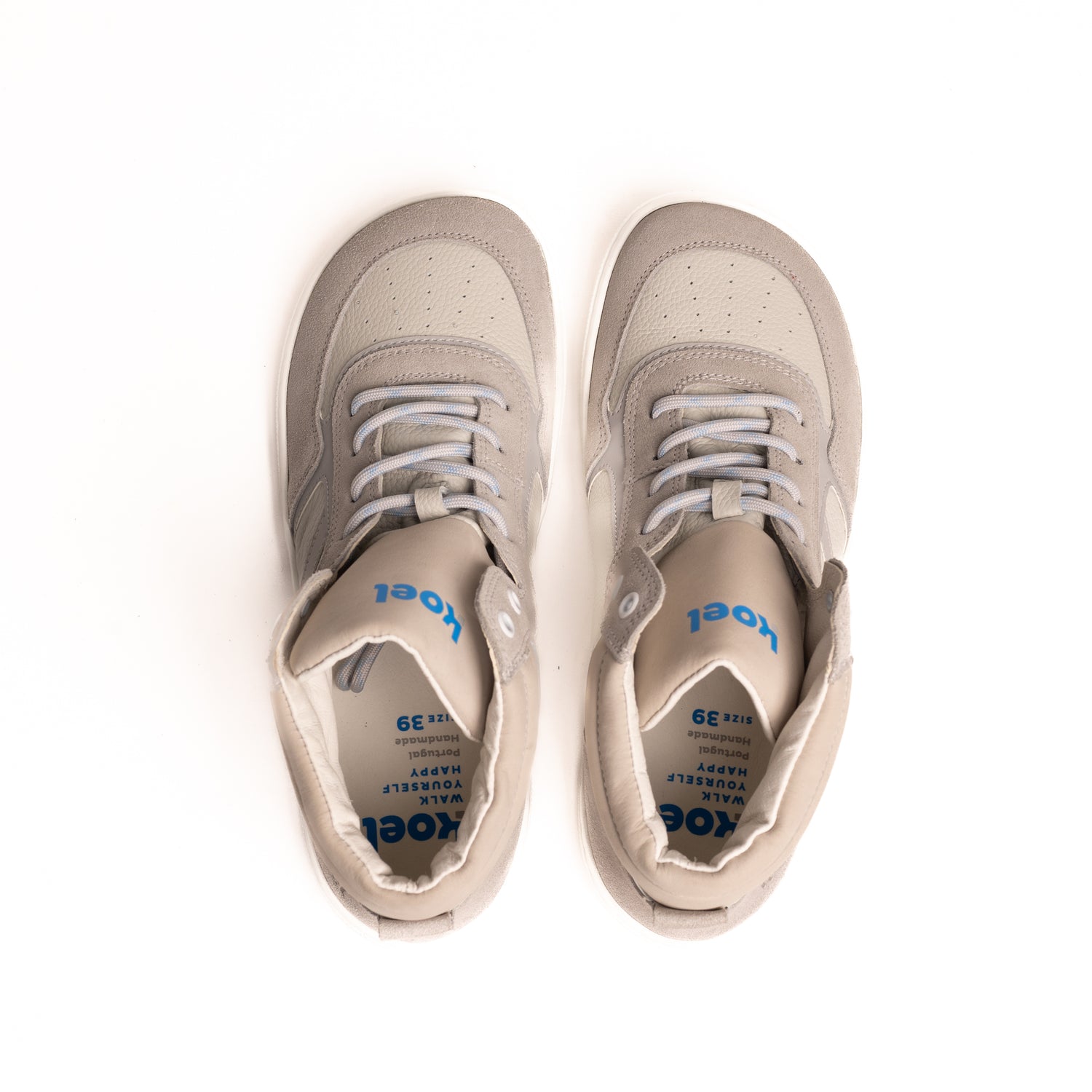 Koel - Florita White - Deportivas retro de caña alta