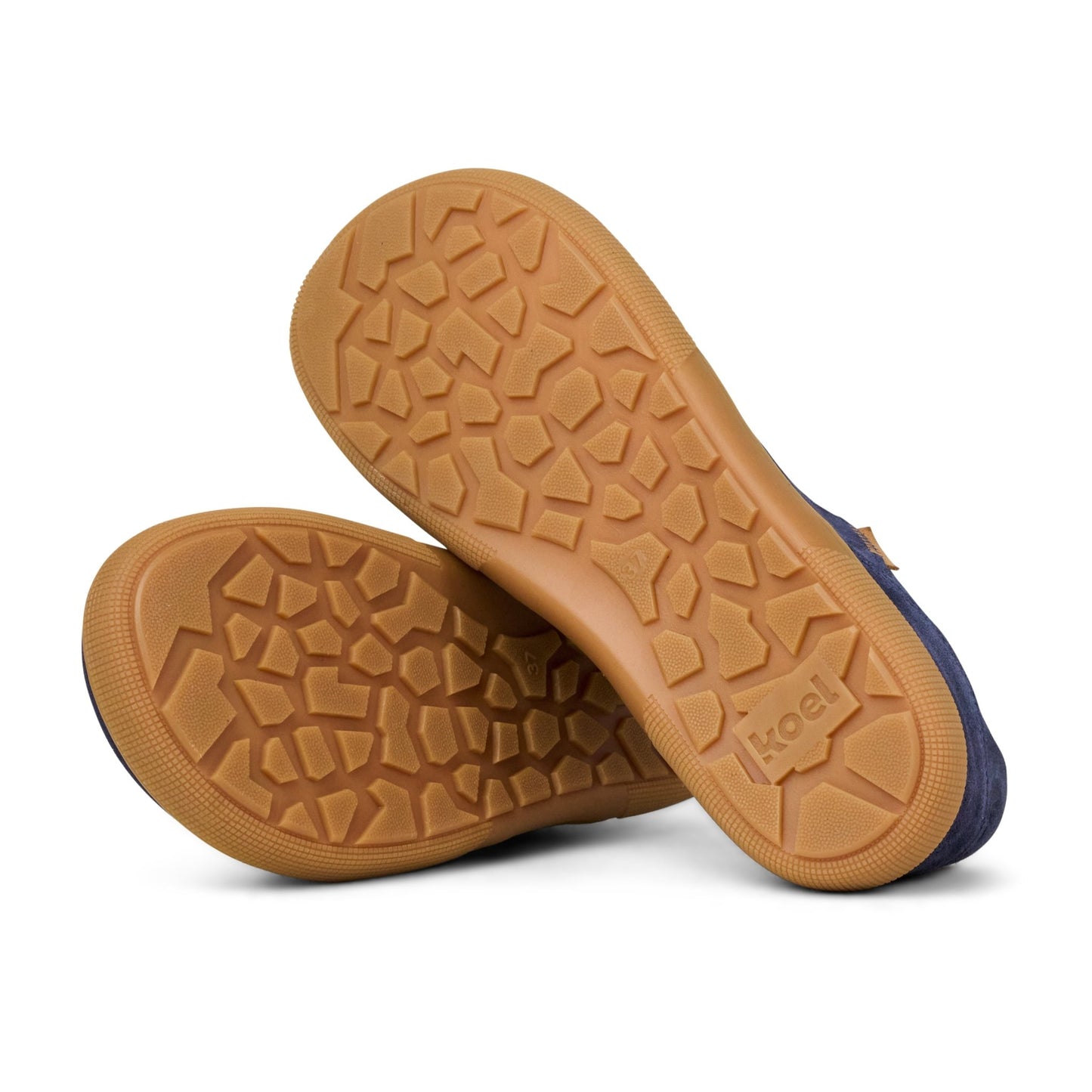 Koel Francie Suede Blue - Zapatillas barefoot de ante - Cacles Barefoot