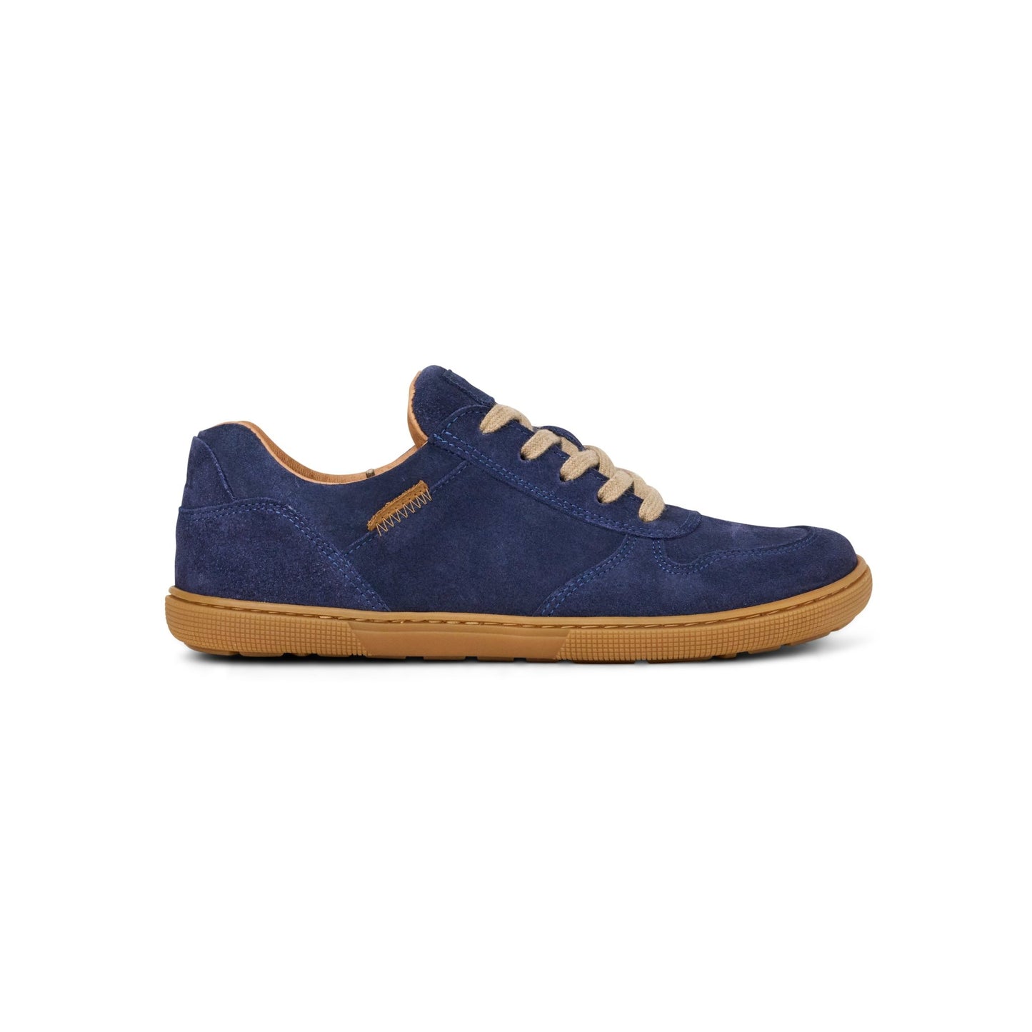 Koel Francie Suede Blue - Zapatillas barefoot de ante - Cacles Barefoot