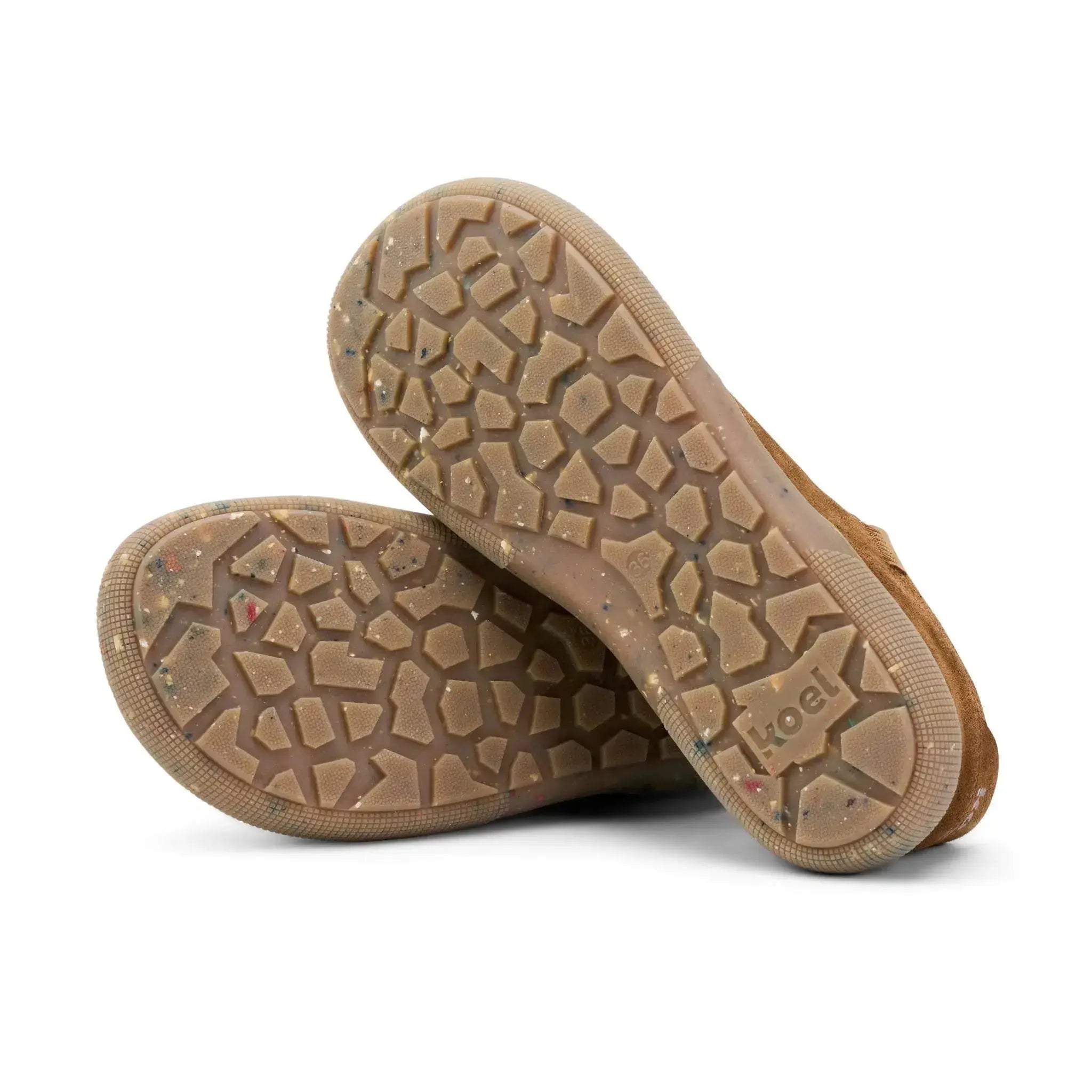 Koel Francie Suede Eco Cognac - Zapatillas barefoot de ante
