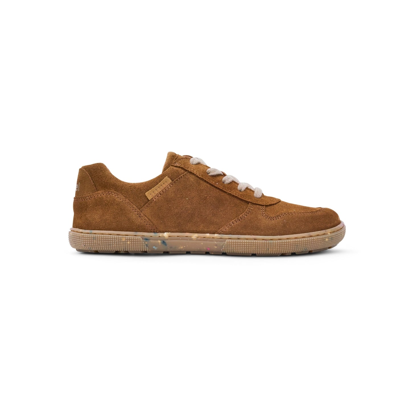Koel Francie Suede Eco Cognac - Zapatillas barefoot de ante - Cacles Barefoot