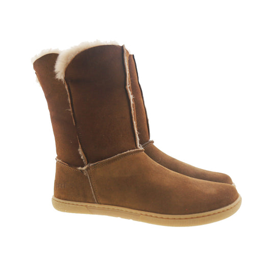 Koel - Freya Taupe - Botines barefoot calentitos