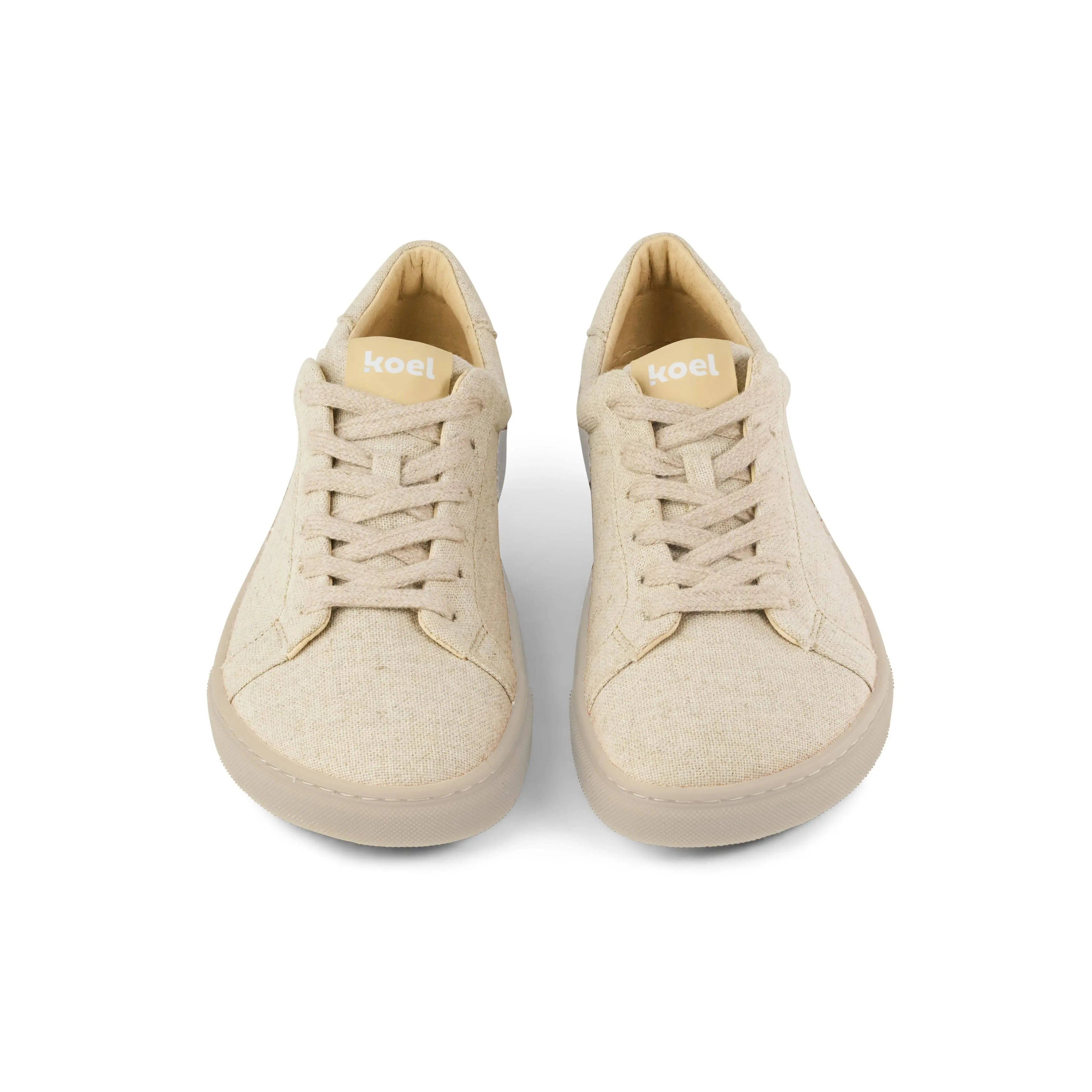 Koel Hazel Canvas All Beige - Lonetas barefoot de mujer beige