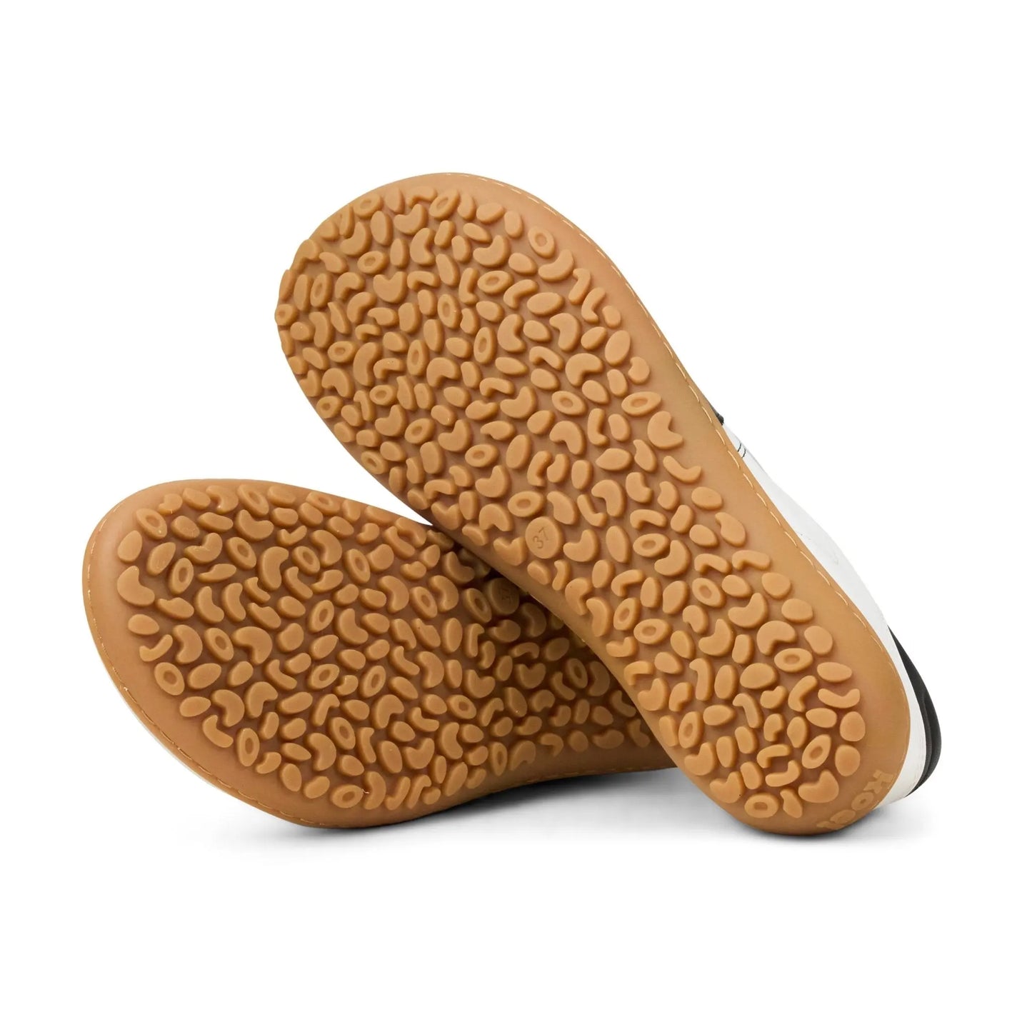 Koel - ILA Napa Suede 3.0 Off White/Black - Sneakers Barefoot Retro