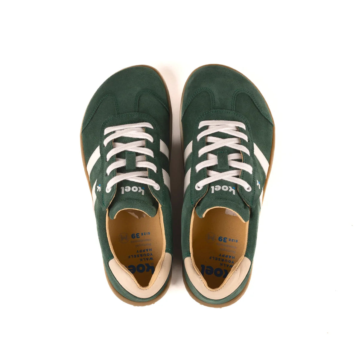 Koel - ILA Suede Green - Sneakers Barefoot